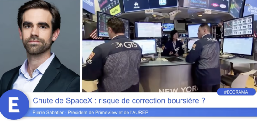 Chute de Space X : risque de correction boursiere ?